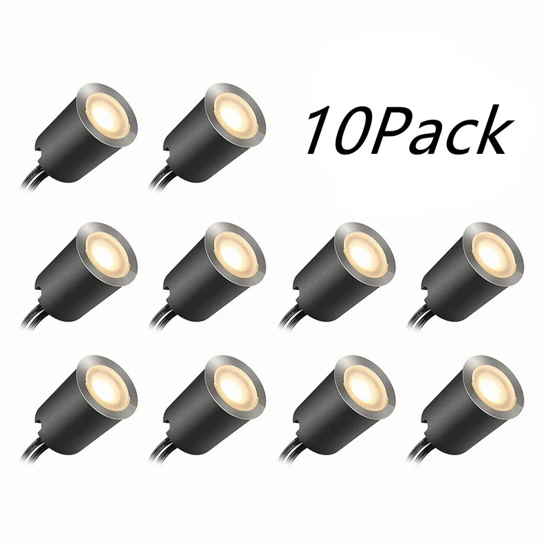 LED deck lights 10pack without transformer