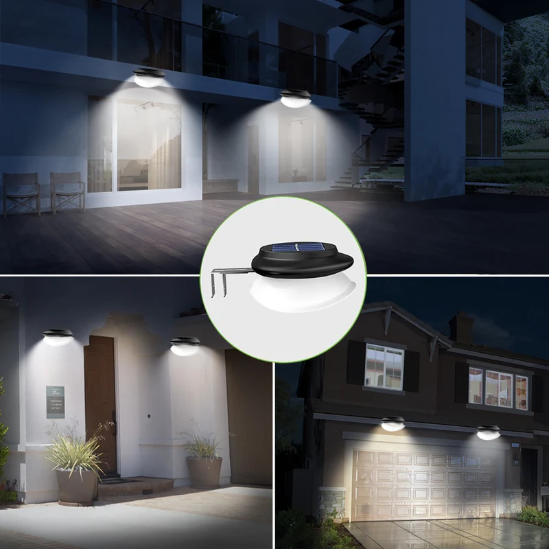 Solar gutter lights 6pack