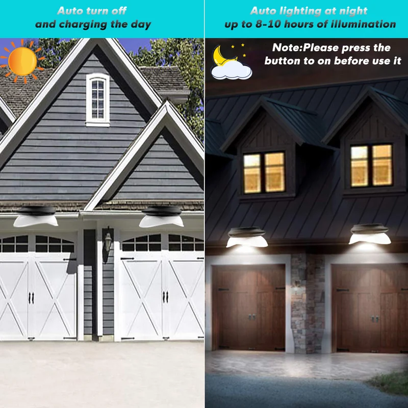 Solar gutter lights 6pack