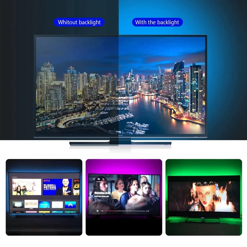 USB LED Strip Light 2M