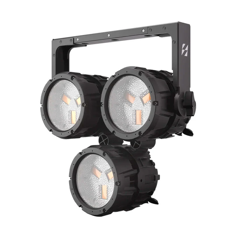 SHEHDS Waterproof 100W Retro Style Linkable LED Par Light with Mobile App Control