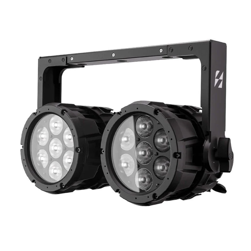 SHEHDS Waterproof 7x18W Linkable LED Par Light APP Control RGBWA+UV / RGBLAC Stage Light