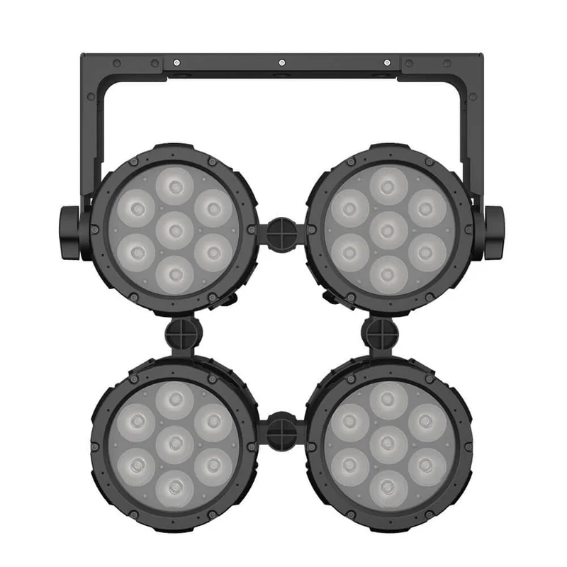SHEHDS Waterproof 7x18W Linkable LED Par Light APP Control RGBWA+UV / RGBLAC Stage Light
