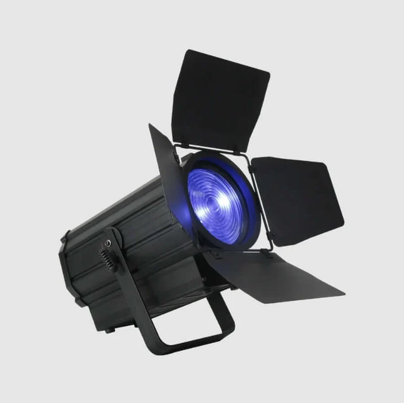 Big Sale SHEHDS 250W RGBW Spotlight with Barndoors & Pulse Strobe