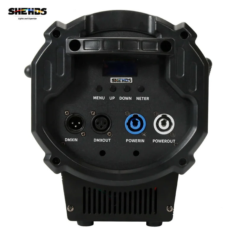 Big Sale SHEHDS 250W RGBW Spotlight with Barndoors & Pulse Strobe