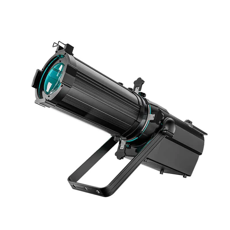 Big Sale LED Optical Zoom LEKO 350W LED RGBW/Warm+Cool White Profile Spotlight Four-leaf Manual Shutters Barrier Light