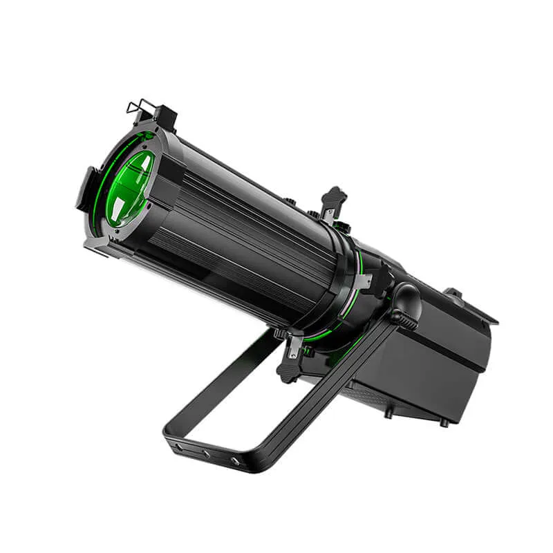 Big Sale LED Optical Zoom LEKO 350W LED RGBW/Warm+Cool White Profile Spotlight Four-leaf Manual Shutters Barrier Light