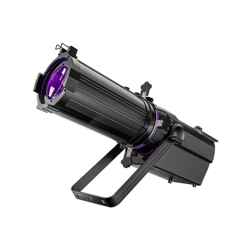 Big Sale LED Optical Zoom LEKO 350W LED RGBW/Warm+Cool White Profile Spotlight Four-leaf Manual Shutters Barrier Light