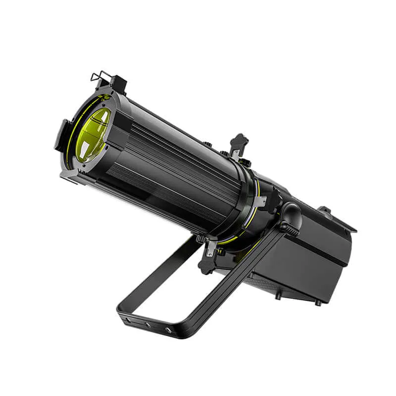 Big Sale LED Optical Zoom LEKO 350W LED RGBW/Warm+Cool White Profile Spotlight Four-leaf Manual Shutters Barrier Light