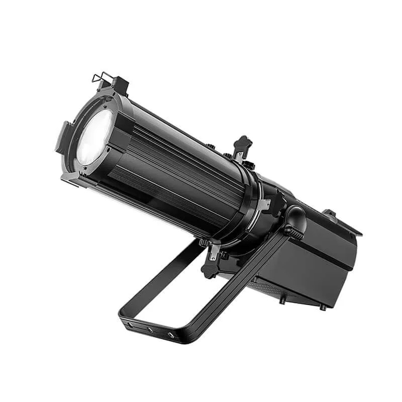 Big Sale LED Optical Zoom LEKO 350W LED RGBW/Warm+Cool White Profile Spotlight Four-leaf Manual Shutters Barrier Light