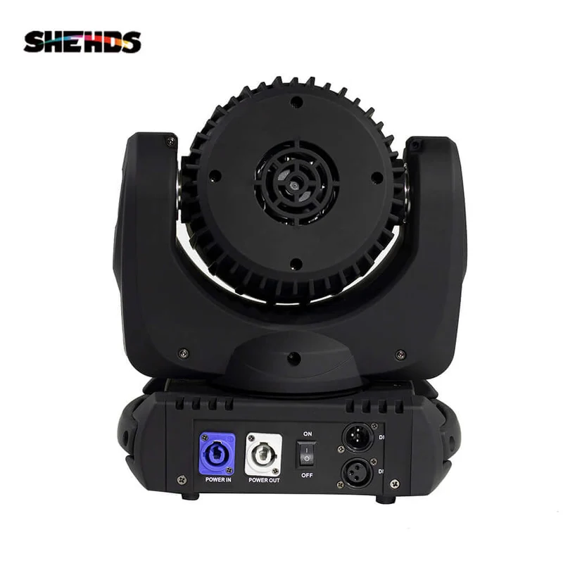 SHEHDS 12x12W RGBW LED Beam Moving Head Light DMX512