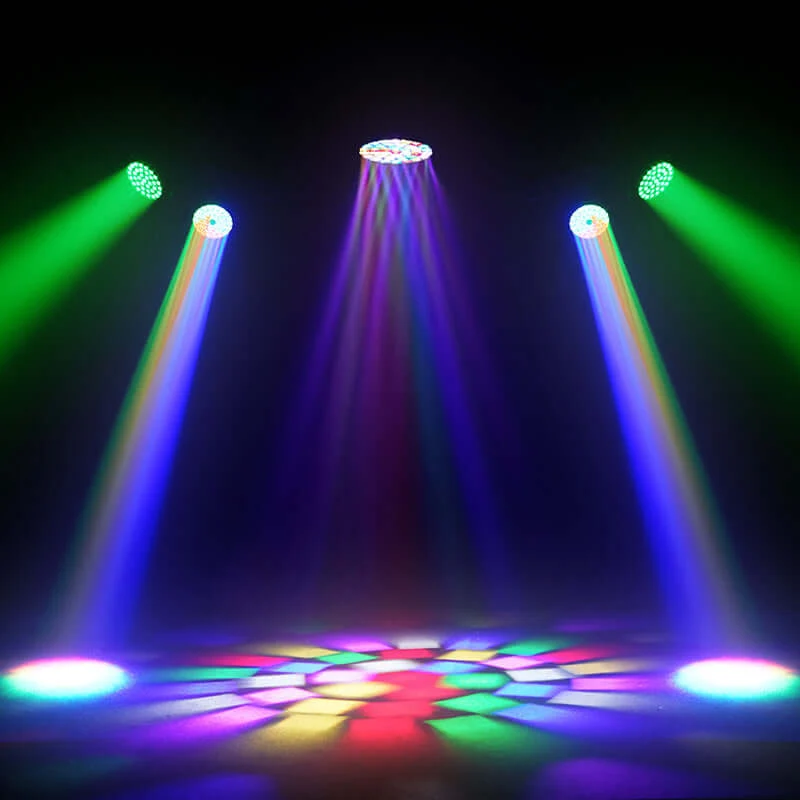 JMS WEBB LED Ultra Wash Big Bees Eyes 37x25W&40W RGBW Moving Head Light | Ultra Quiet | Wide Angle | DMX512 | For Theater,Stage, Events, Weddings