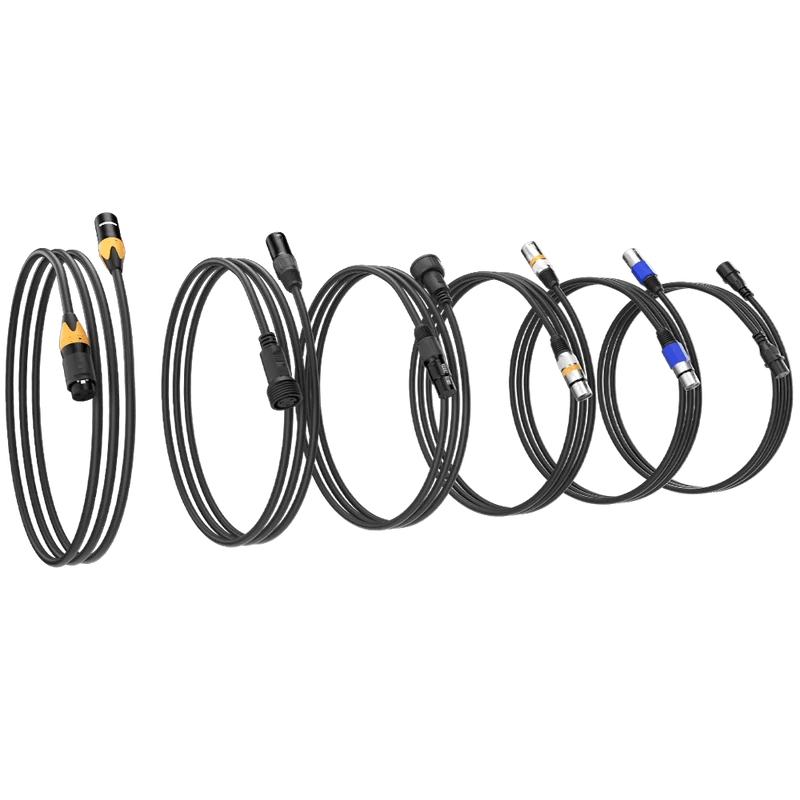 DMX Signal Cables IP65 Waterproof / Standard DMX Lighting Cables