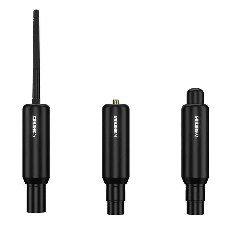 Wireless DMX 512 Transmitter & Receiver 2.4G Battery Receiver with OLED Touch For Stage Light