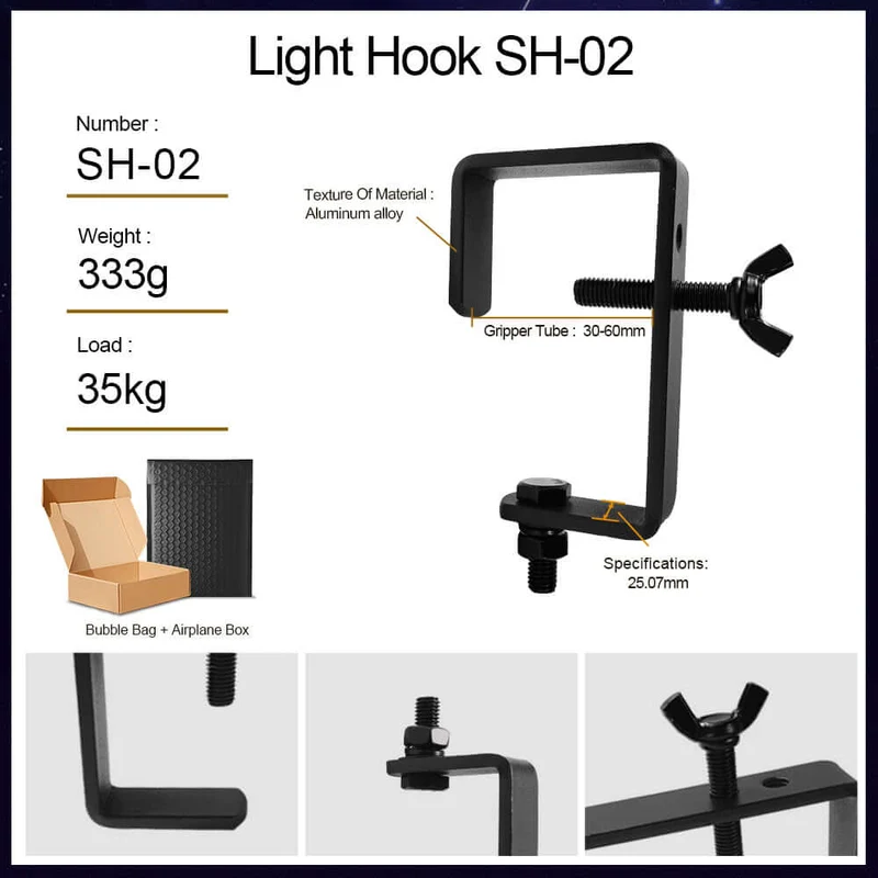 SHEHDS High Quality Light Hook Safety & Insurance Rope For All Stage Lights