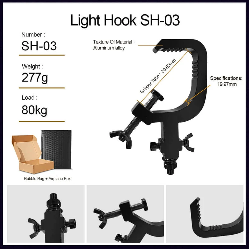SHEHDS High Quality Light Hook Safety & Insurance Rope For All Stage Lights
