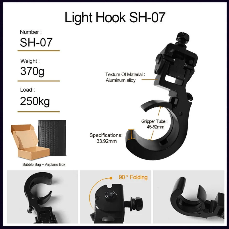 SHEHDS High Quality Light Hook Safety & Insurance Rope For All Stage Lights