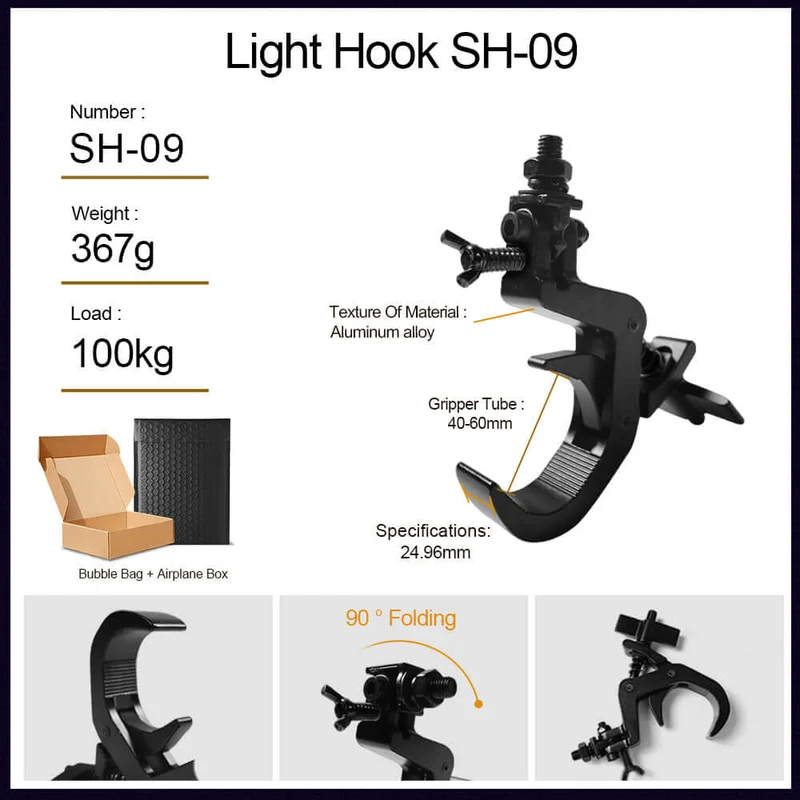 SHEHDS High Quality Light Hook Safety & Insurance Rope For All Stage Lights