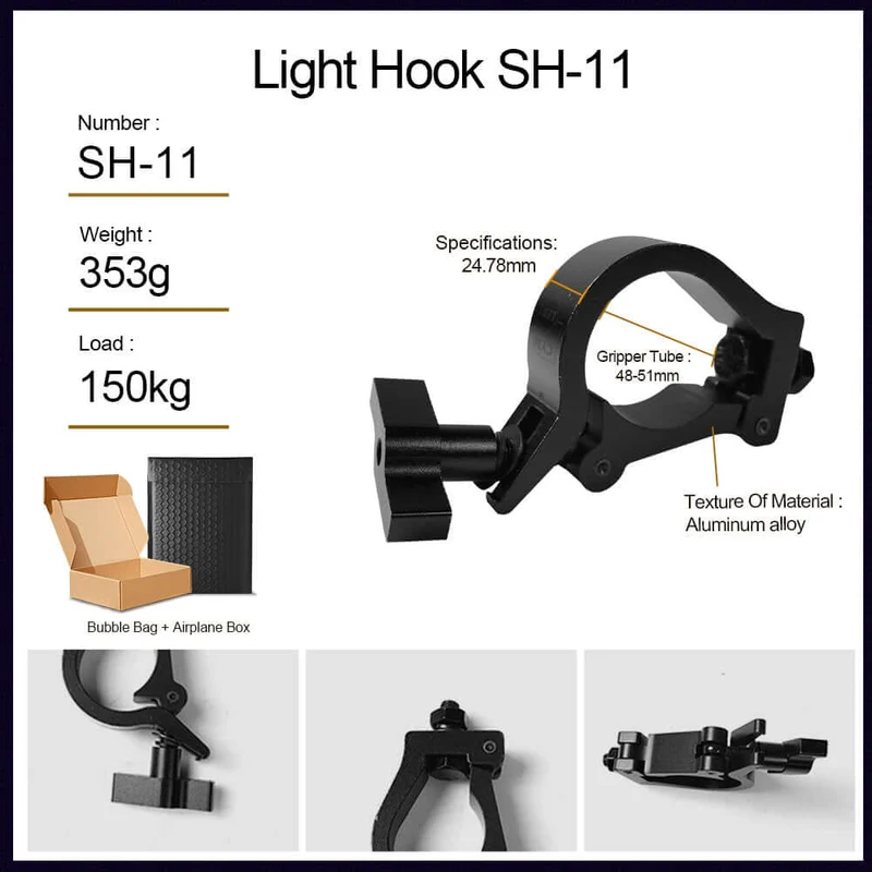 SHEHDS High Quality Light Hook Safety & Insurance Rope For All Stage Lights