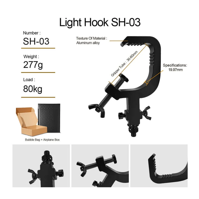 SHEHDS High Quality Light Hook Safety & Insurance Rope For All Stage Lights