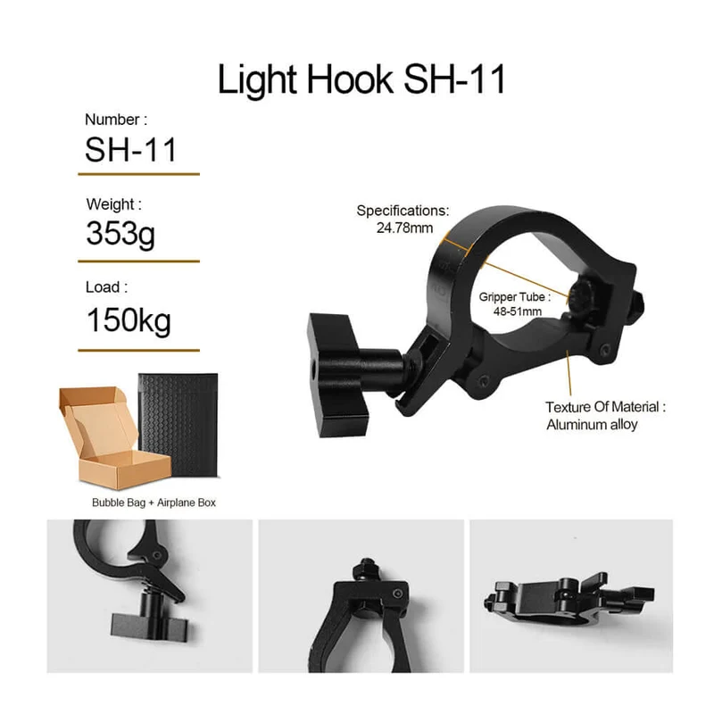 SHEHDS High Quality Light Hook Safety & Insurance Rope For All Stage Lights