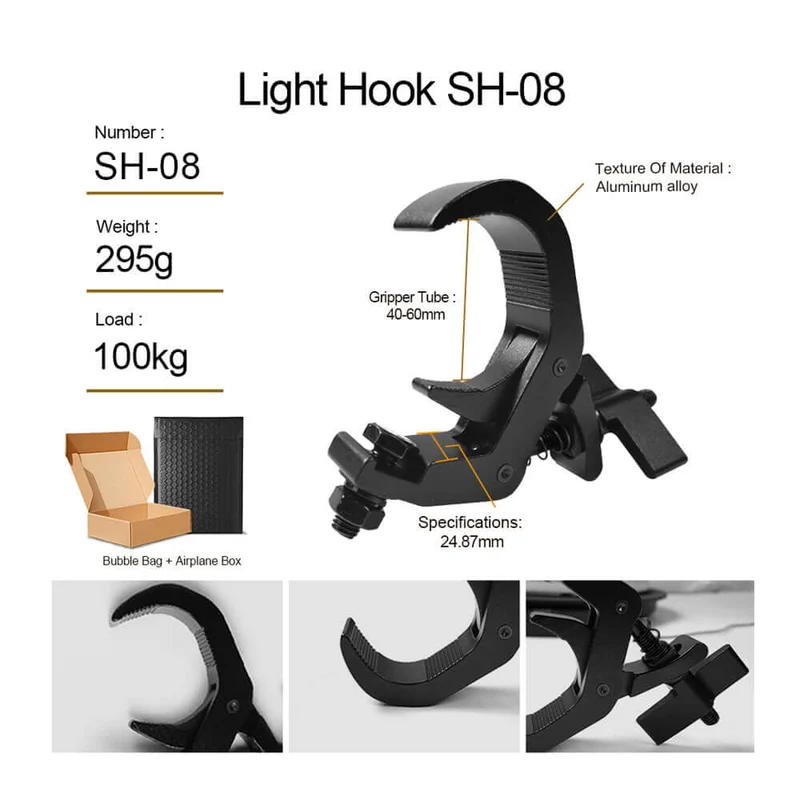 SHEHDS High Quality Light Hook Safety & Insurance Rope For All Stage Lights