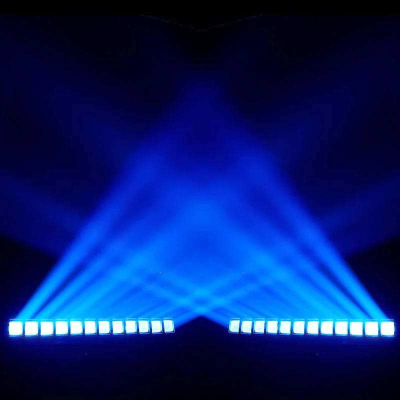 GalaxyJet LED 12x60W RGBW 12 Moving Head Wave Bar Light Beam & Wash Stage Lighting
