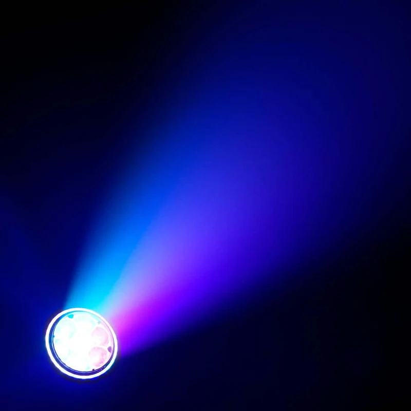 SHEHDS 7x40W Bee Eye Moving Head Light with Zoom & Wash RGBW/RGBL/RGBLAC Stage Lighting
