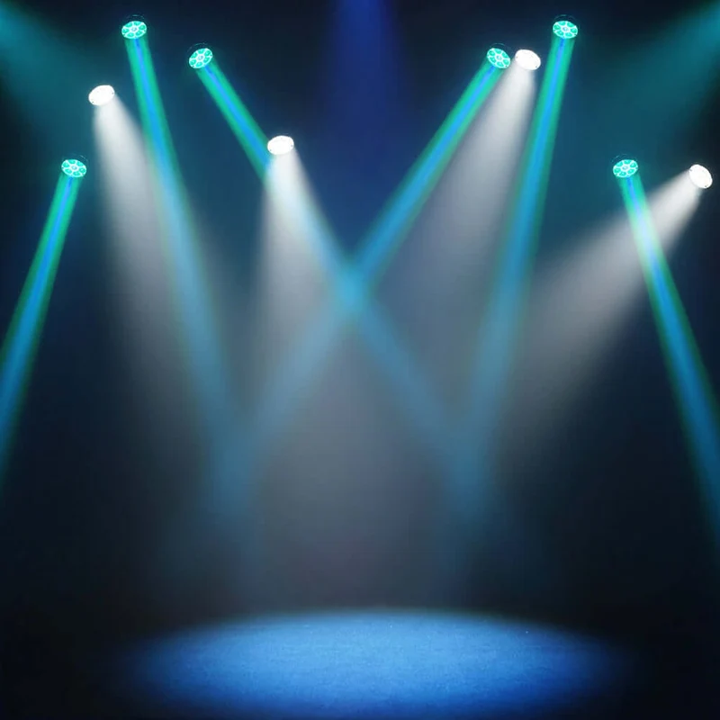 SHEHDS 7x40W Bee Eye Moving Head Light with Zoom & Wash RGBW/RGBL/RGBLAC Stage Lighting