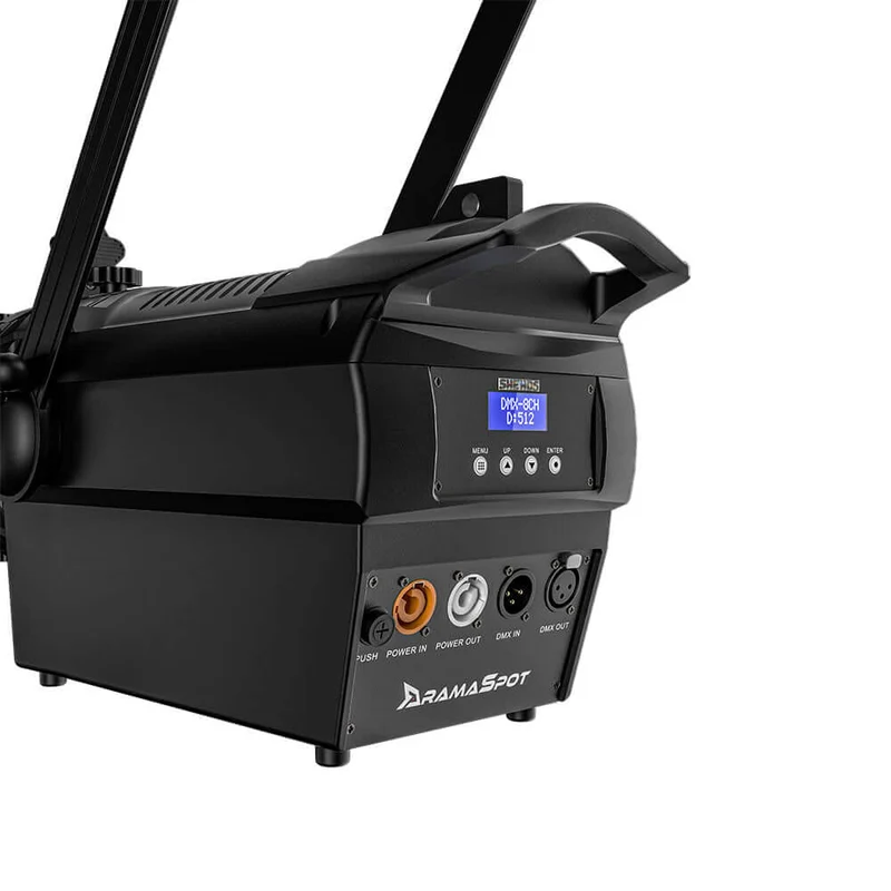 LED Fixed Focus LEKO 250W/350W Profile Spotlight - RGBWAUV/RGBLAC/RGBW/RGBL/Warm+Cool White | Four-leaf Manual Shutters