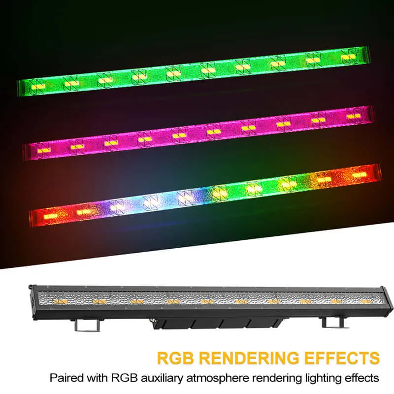 SHEHDS Waterproof LED Retro 10x20W Amber Strobe Light Zero Noise Outdoor
