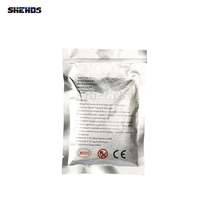 SHEHDS Spark Powder For 650W Spark Machine - Indoor & Outdoor