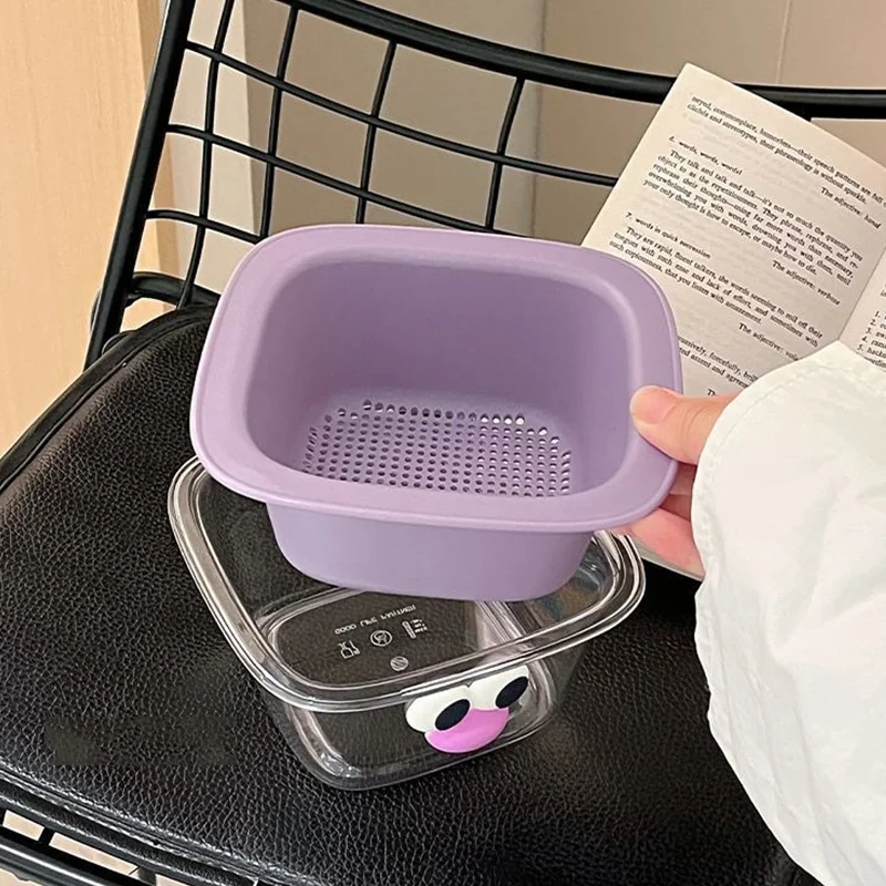 Cute Double Decker Rinse Basket