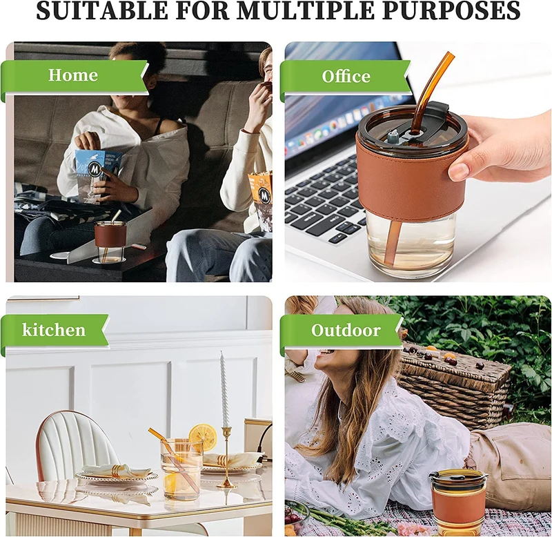 Leather Luxe Sip & Carry Mug
