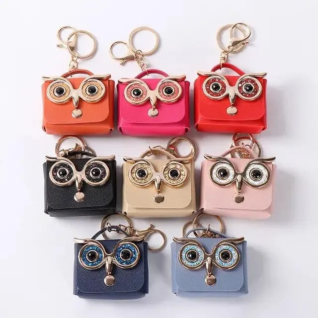 Charming Owl Coin Clutch