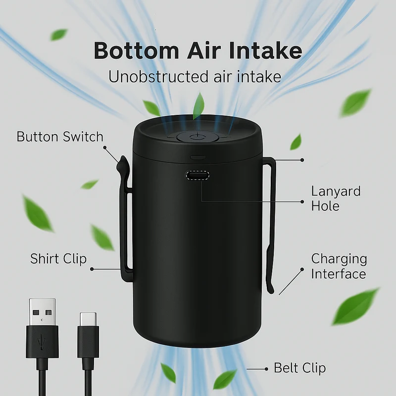 Wearable Chill Fan