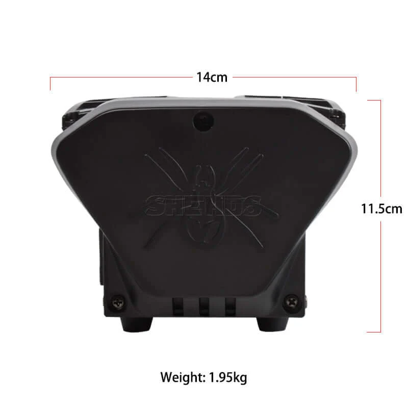 SHEHDS Mini LED RGBW Beam 8x6W Spider Light Moving Head Laser