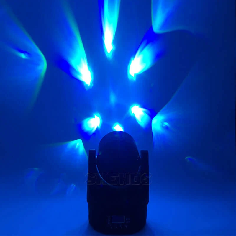 SHEHDS LED Bee Eye Beam & Wash 6x15W RGBW 4in1 Moving Head Light