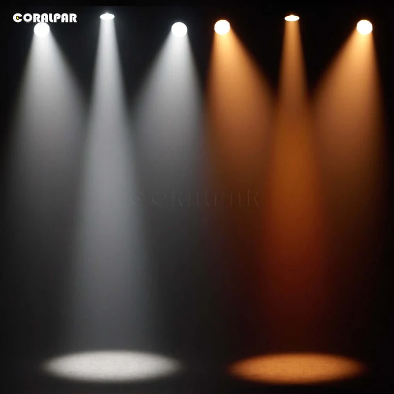 CORALPAR IP65 Waterproof LED Zoom & Wash 300W Cool & Warm White 2in1 Par Light With High Brightness
