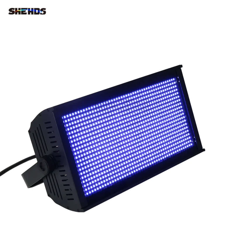 SHEHDS 200W RGB Strobe Light 8-Segment LED Stage Effect