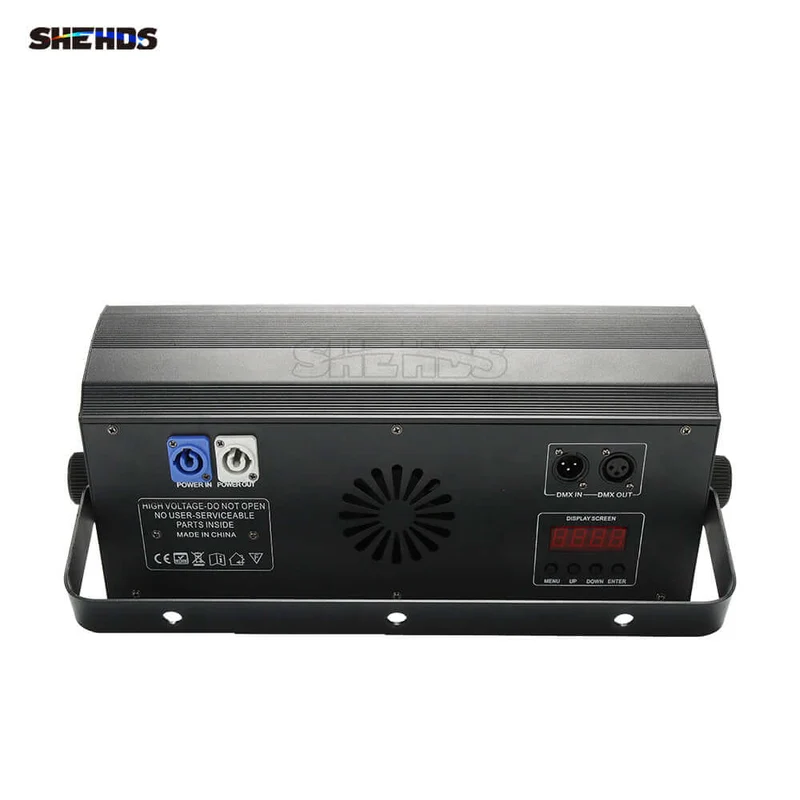 SHEHDS 200W RGB Strobe Light 8-Segment LED Stage Effect