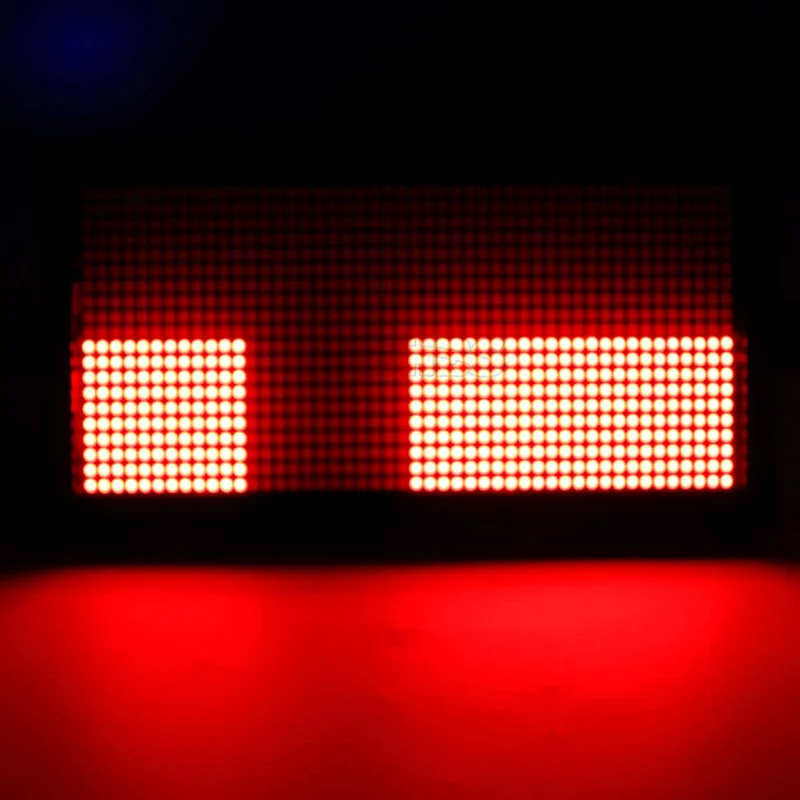 SHEHDS 200W RGB Strobe Light 8-Segment LED Stage Effect