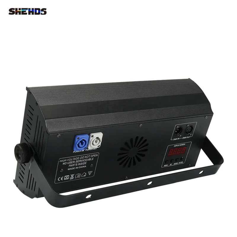 SHEHDS 200W RGB Strobe Light 8-Segment LED Stage Effect