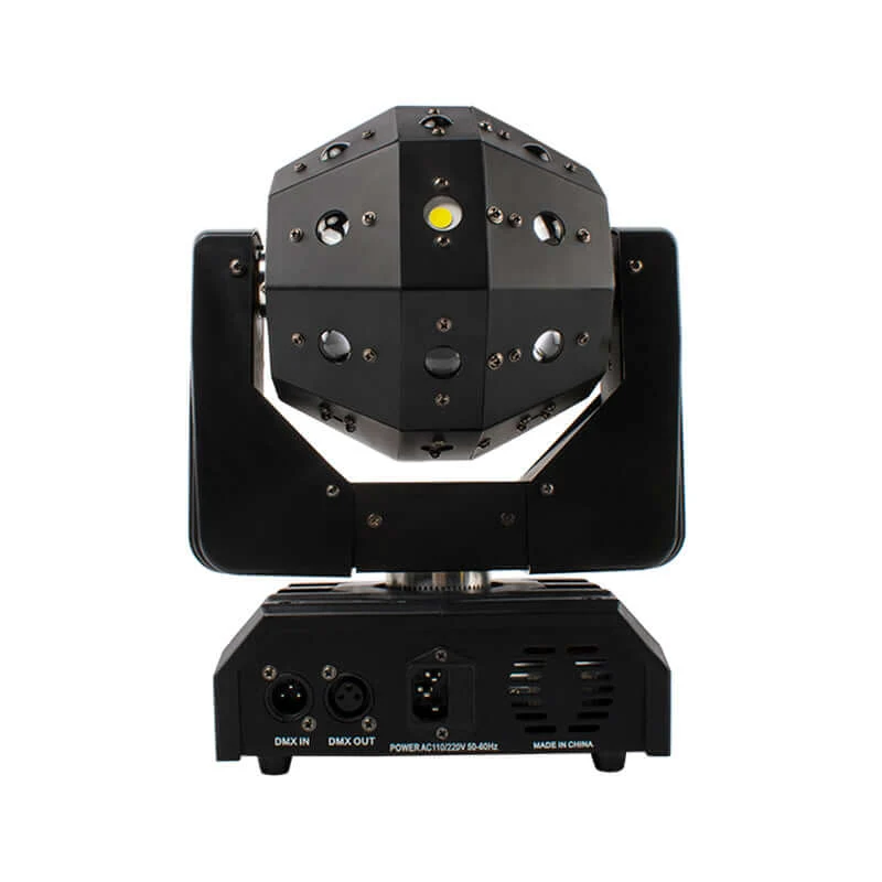 SHEHDS 16X3W LED Football Beam & Laser & Strobe 3in1 Moving head light With Red & Green Laser