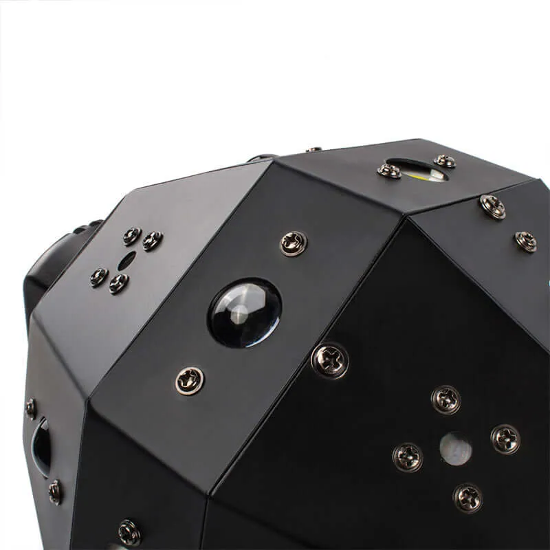 SHEHDS 16X3W LED Football Beam & Laser & Strobe 3in1 Moving head light With Red & Green Laser
