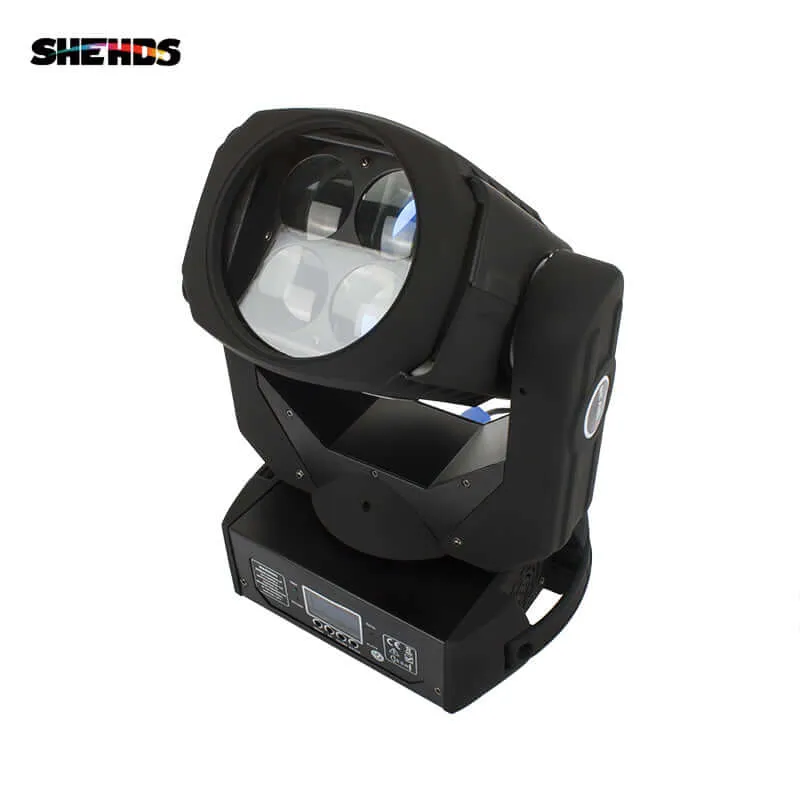 SHEHDS 4x25W RGBW Beam Moving Head Light