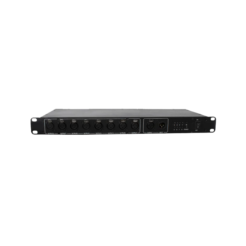 RDM Distributor 8-Way For DMX512 Stage Lighting