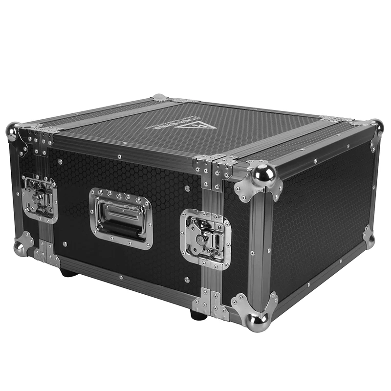 SHEHDS 7U Flight Case Power Supply Distribution Box 16A Waterproof Plug 12-Channel