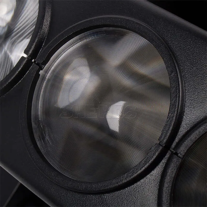 SHEHDS Mini LED Beam Spider 9x10W RGBW Moving Head Light
