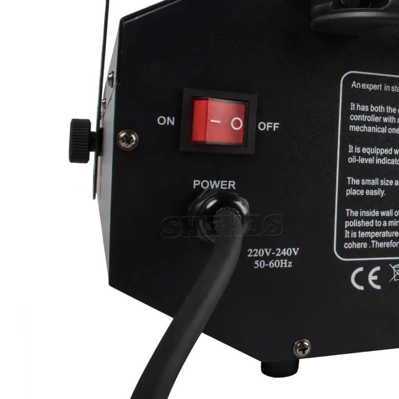 SHEHDS 3000W Smoke & Fog Machine With Remote, Wire & DMX512 Control